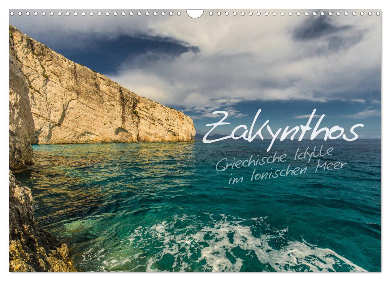 Cover: 9783435383856 | Zakynthos - Griechische Idylle im Ionischen Meer (Wandkalender 2025...