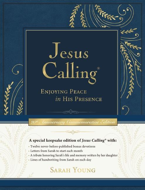 Cover: 9781400250813 | Jesus Calling Commemorative Edition | Sarah Young | Buch | Englisch