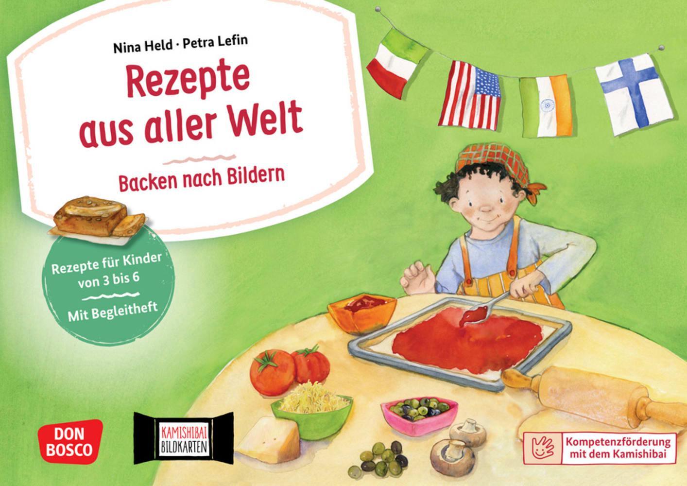 Cover: 4260694922118 | Rezepte aus aller Welt: Backen nach Bildern. Kamishibai Bildkartenset