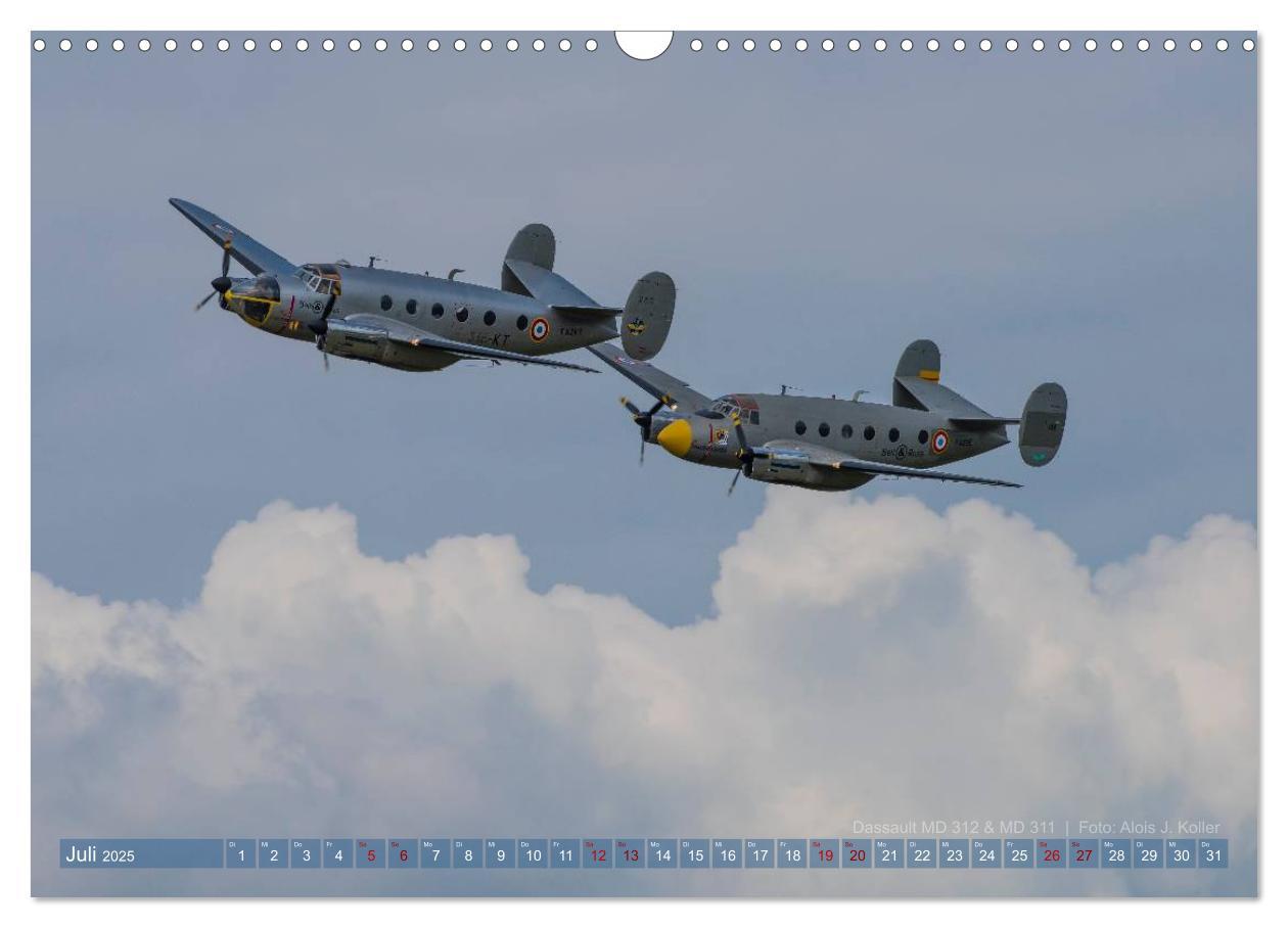 Bild: 9783435424252 | Historische Propellerflugzeuge 2025 (Wandkalender 2025 DIN A3...