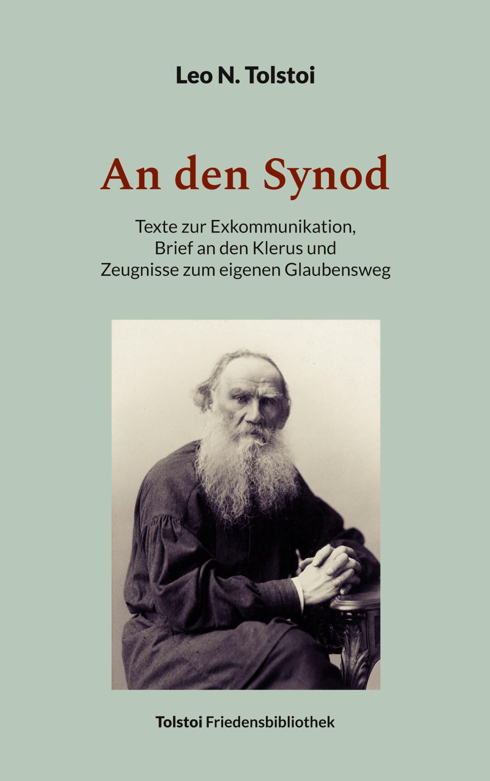 Cover: 9783757845940 | An den Synod | Leo N. Tolstoi | Taschenbuch | Paperback | 260 S.