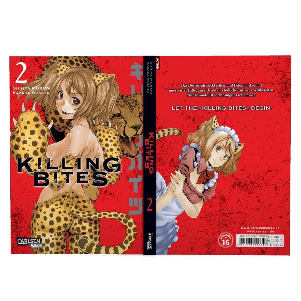 Bild: 9783551770646 | Killing Bites 2 | Shinya Murata | Taschenbuch | Killing Bites | 194 S.