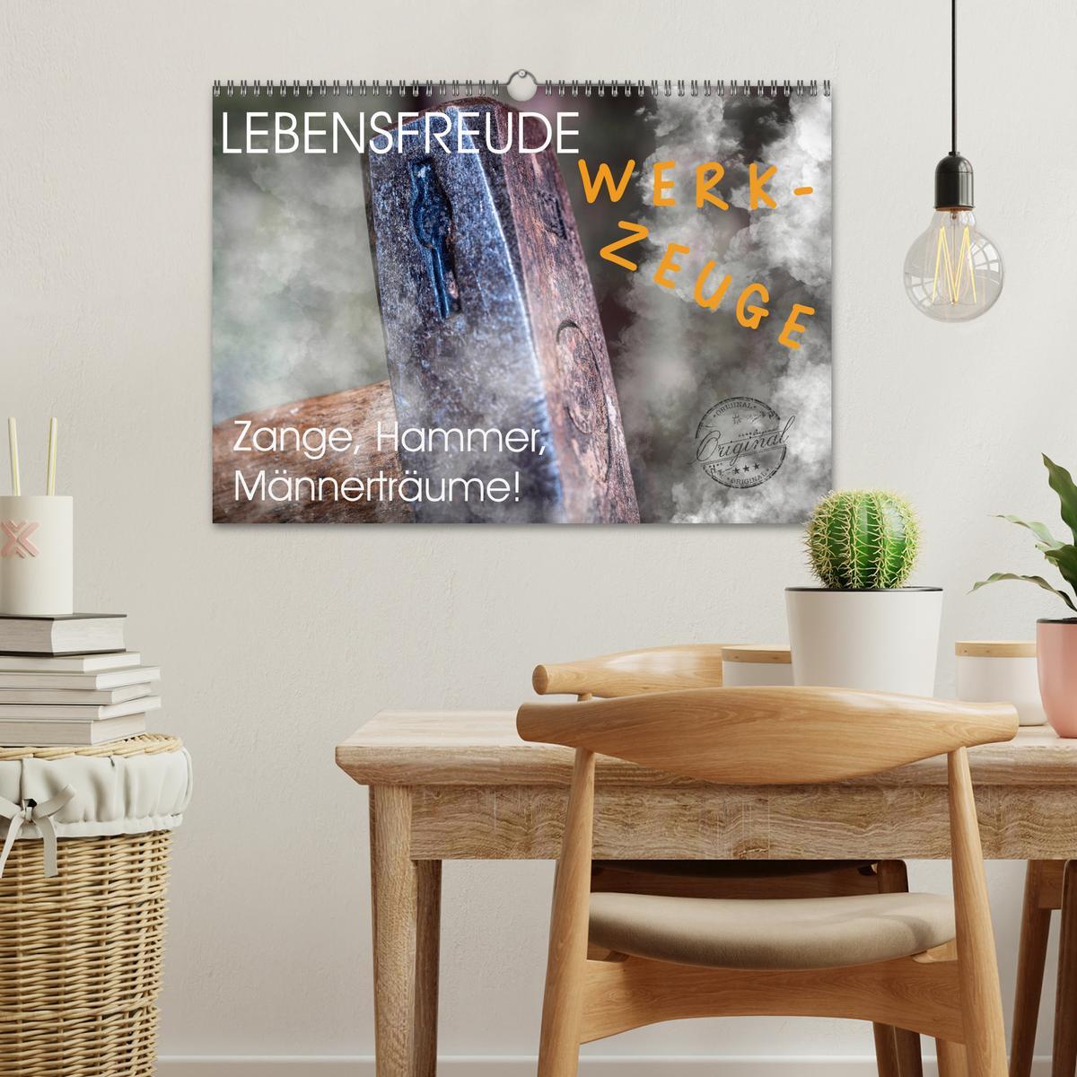 Bild: 9783435208265 | Lebensfreude Werkzeuge (Wandkalender 2025 DIN A3 quer), CALVENDO...