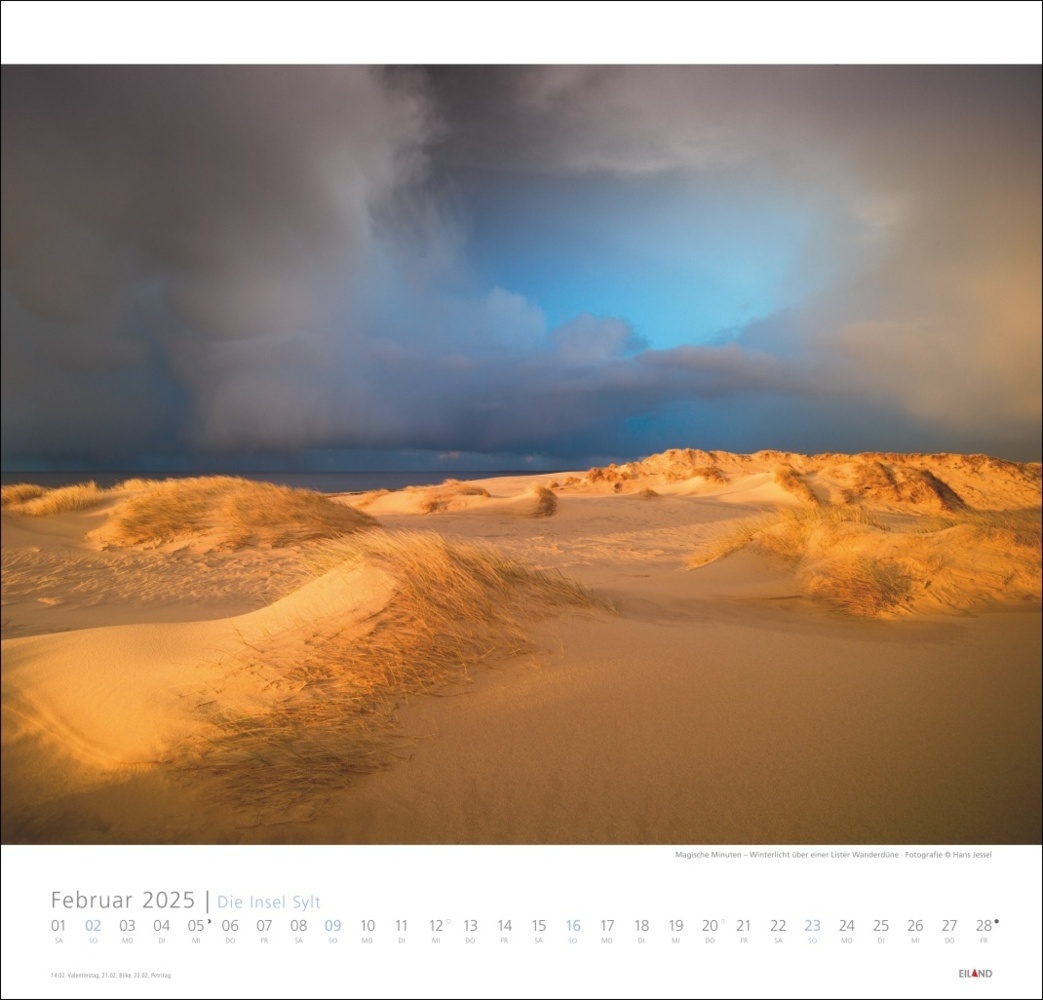 Bild: 9783964023100 | Die Insel Sylt Edition Kalender 2025 - Hans Jessel | Hans Jessel