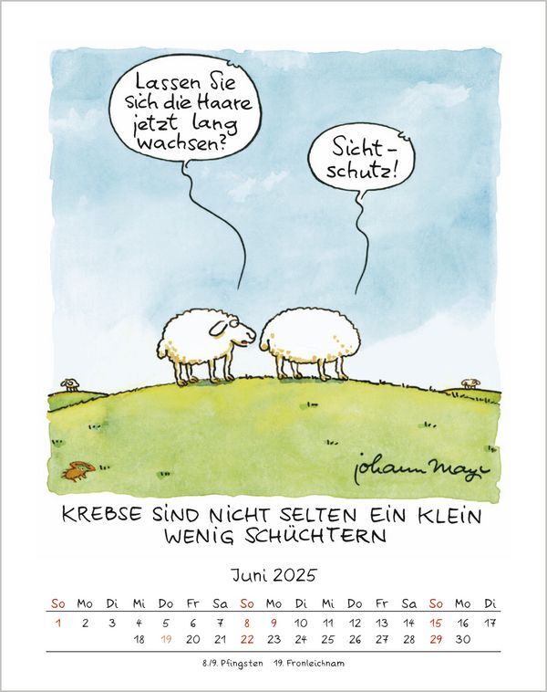 Bild: 9783731876656 | Krebs 2025 | Korsch Verlag | Kalender | Spiralbindung | 13 S. | 2025