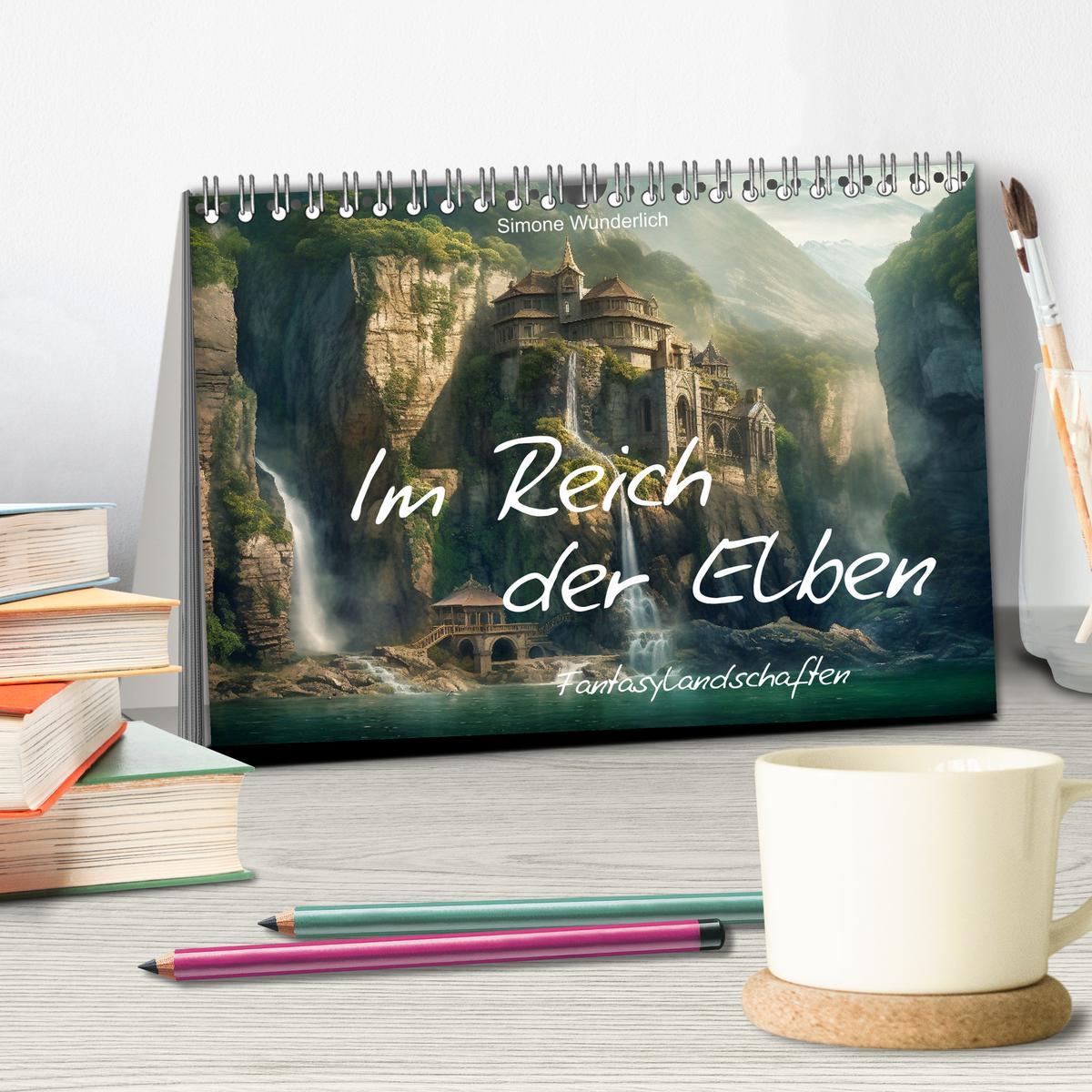 Bild: 9783383842795 | Im Reich der Elben (Tischkalender 2025 DIN A5 quer), CALVENDO...