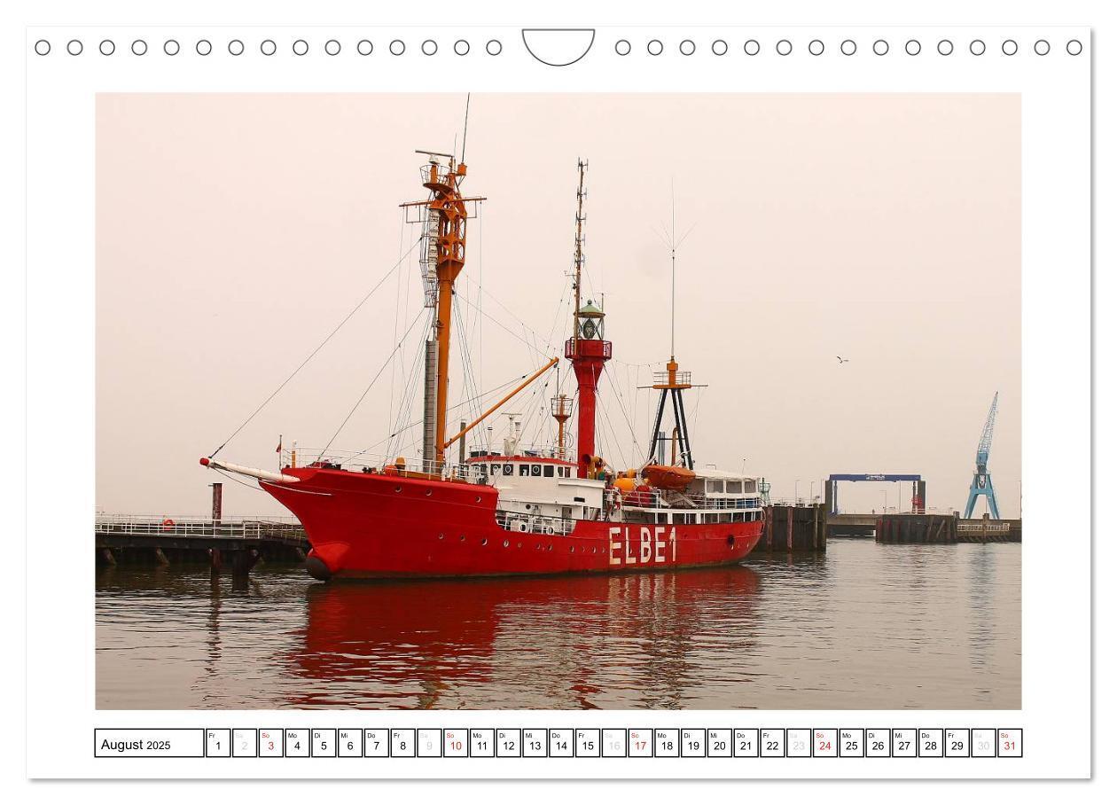 Bild: 9783435625000 | Nordseefeeling - Cuxhaven (Wandkalender 2025 DIN A4 quer), CALVENDO...