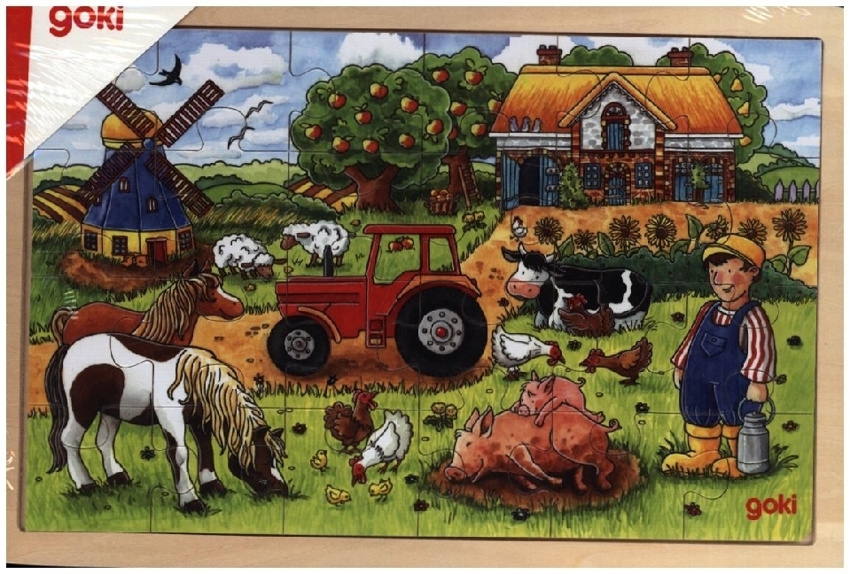 Cover: 4013594578912 | Einlegepuzzle Müllers Farm | goki | Spiel | Folie | Unbestimmt | 2022