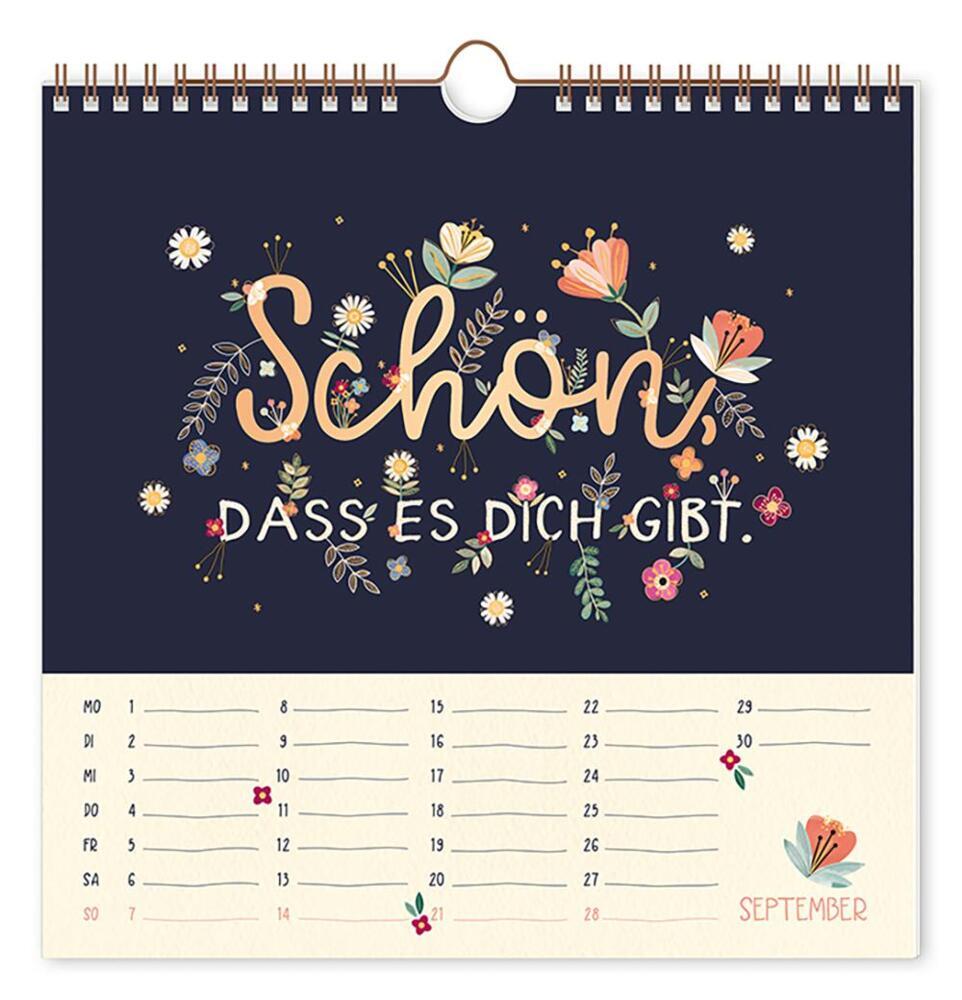 Bild: 9783986361259 | Wandkalender quadratisch 2025 Lieblingstage | Wandkalender | Original