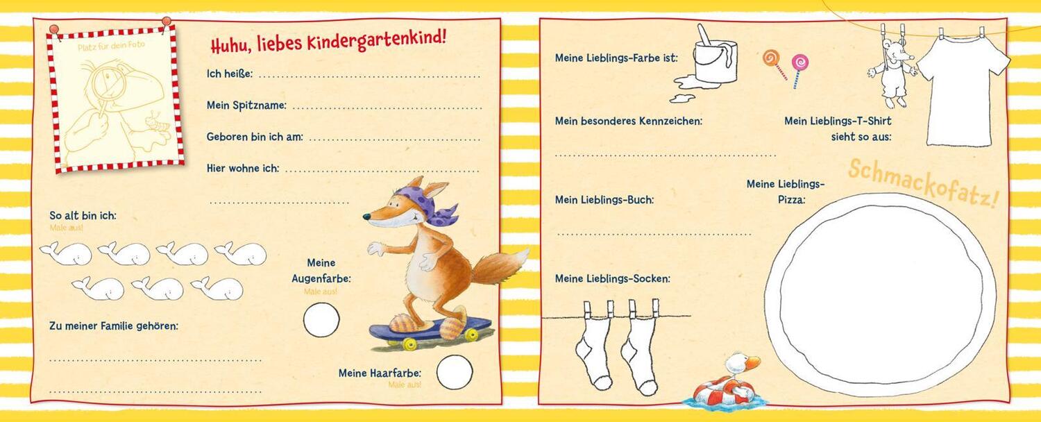 Bild: 9783480238316 | Der kleine Rabe Socke: Alle meine Kindergarten-Freunde | Annet Rudolph