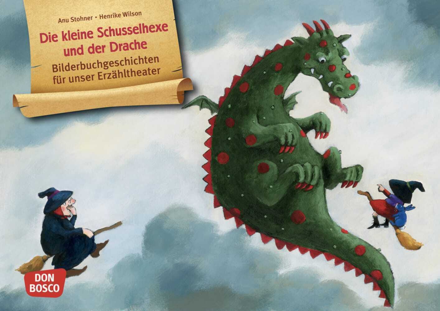 Cover: 4260179515392 | Die kleine Schusselhexe und der Drache. Kamishibai Bildkartenset | Box