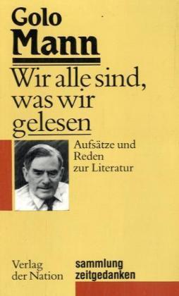 Cover: 9783373004356 | Wir alle sind, was wir gelesen | Aufsätze und Reden zur Literatur