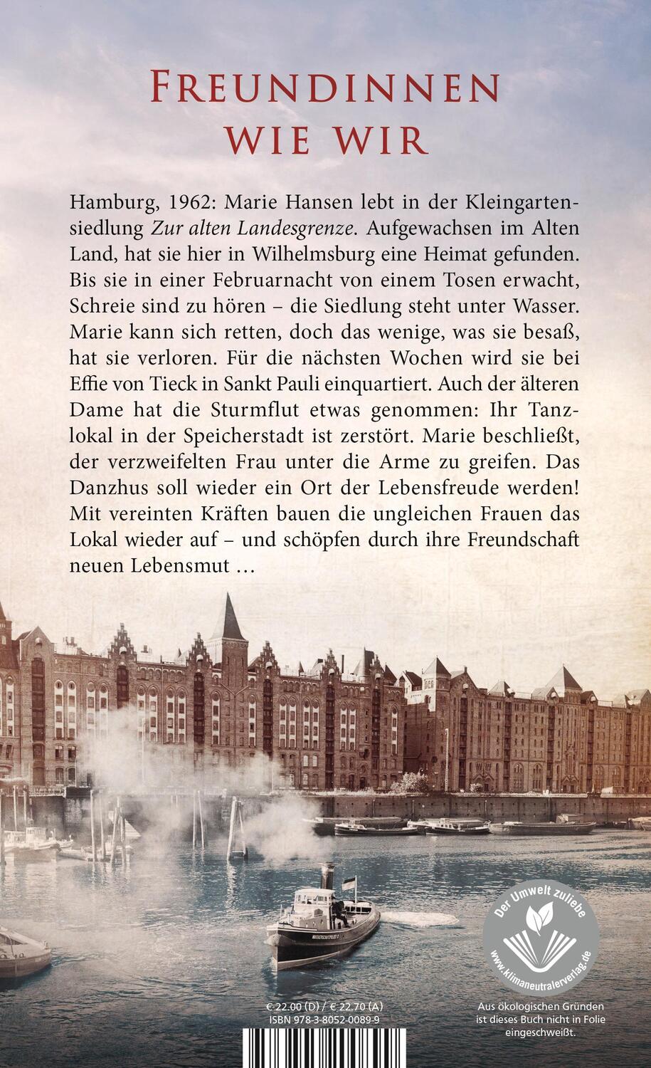 Rückseite: 9783805200899 | Und wenn wir wieder tanzen | Ein historischer Hamburg-Roman | Sgonina