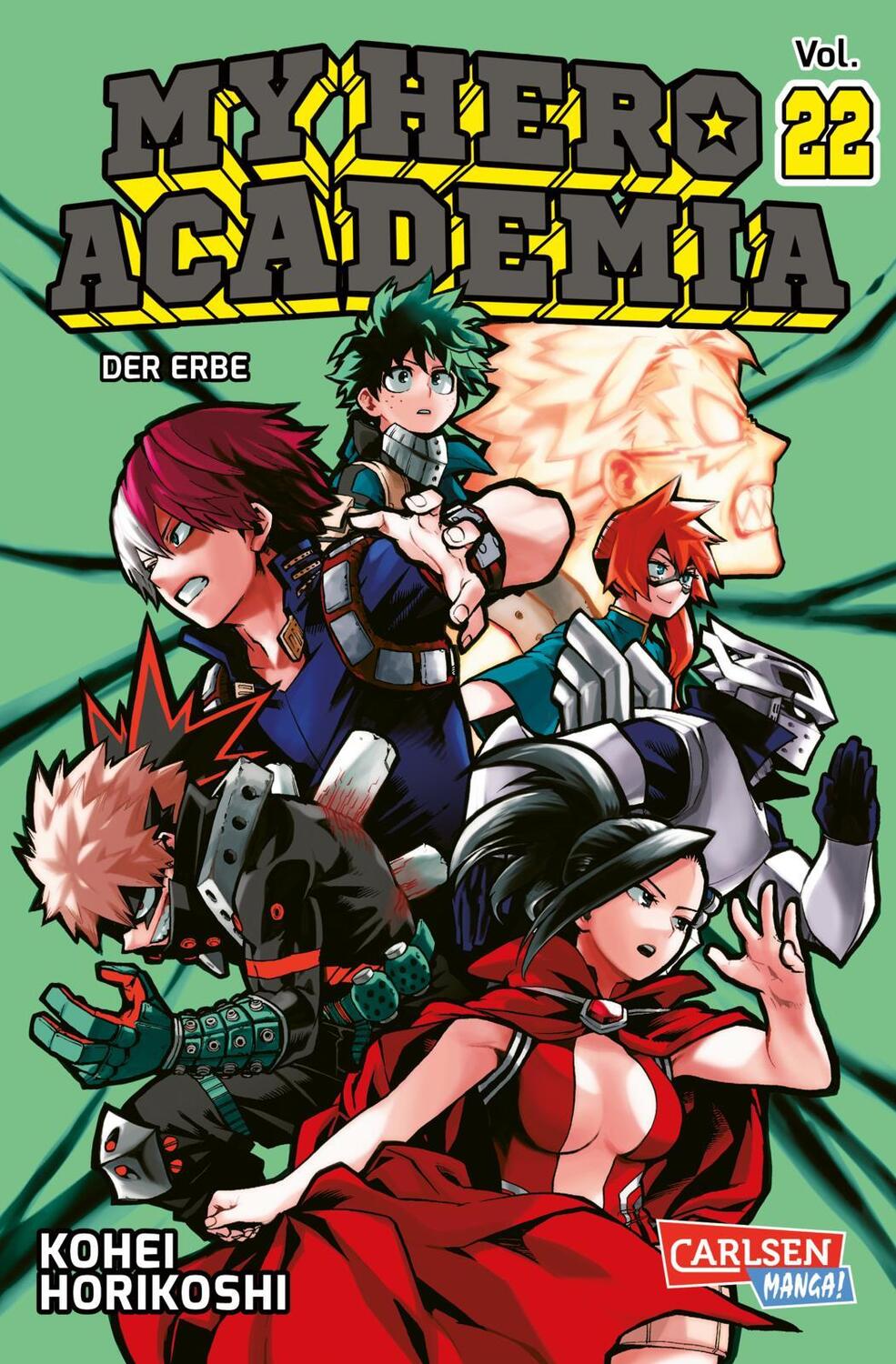 Cover: 9783551797797 | My Hero Academia 22 | Abenteuer und Action in der Superheldenschule!