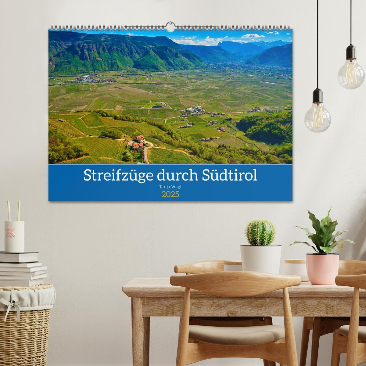 Bild: 9783435019229 | Streifzüge durch Südtirol (Wandkalender 2025 DIN A2 quer), CALVENDO...