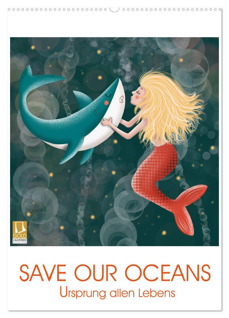 Cover: 9783435892228 | SAVE OUR OCEANS - Ursprung allen Lebens (Wandkalender 2025 DIN A2...