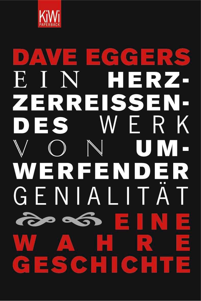 Cover: 9783462036299 | Ein herzzerreißendes Werk von umwerfender Genialität | Dave Eggers