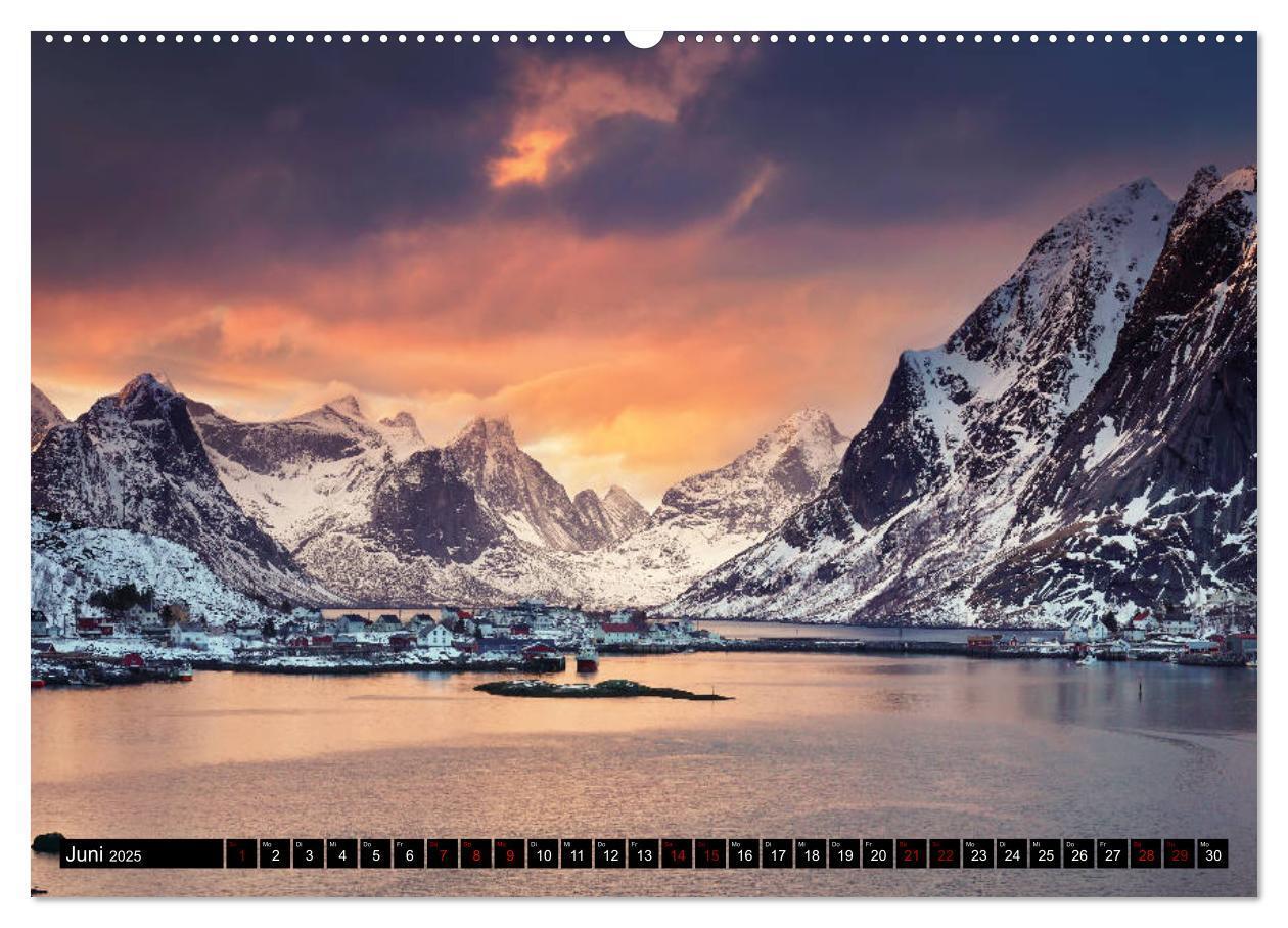 Bild: 9783435218202 | Lofoten Inselzauber (Wandkalender 2025 DIN A2 quer), CALVENDO...