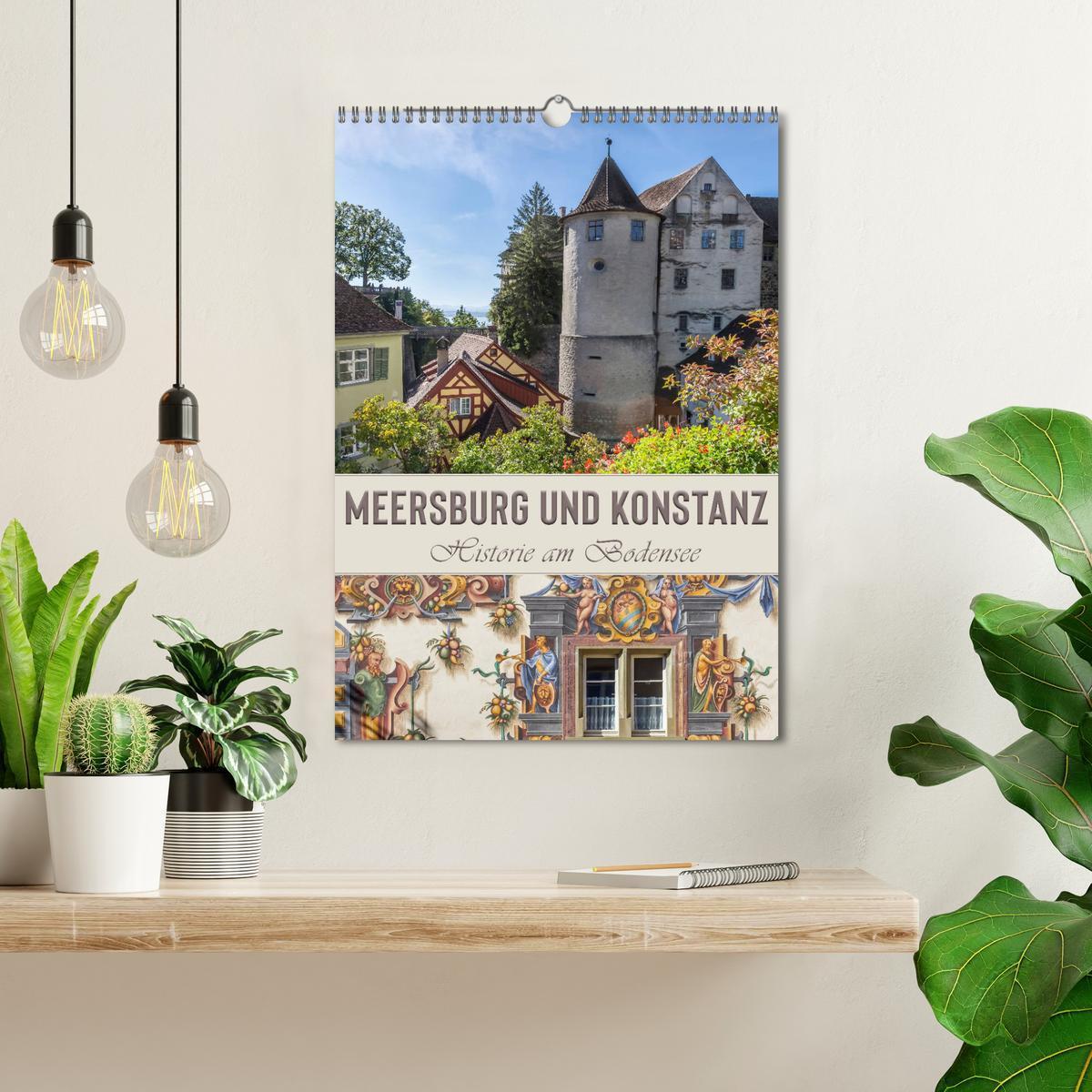 Bild: 9783435957088 | MEERSBURG UND KONSTANZ Historie am Bodensee (Wandkalender 2025 DIN...