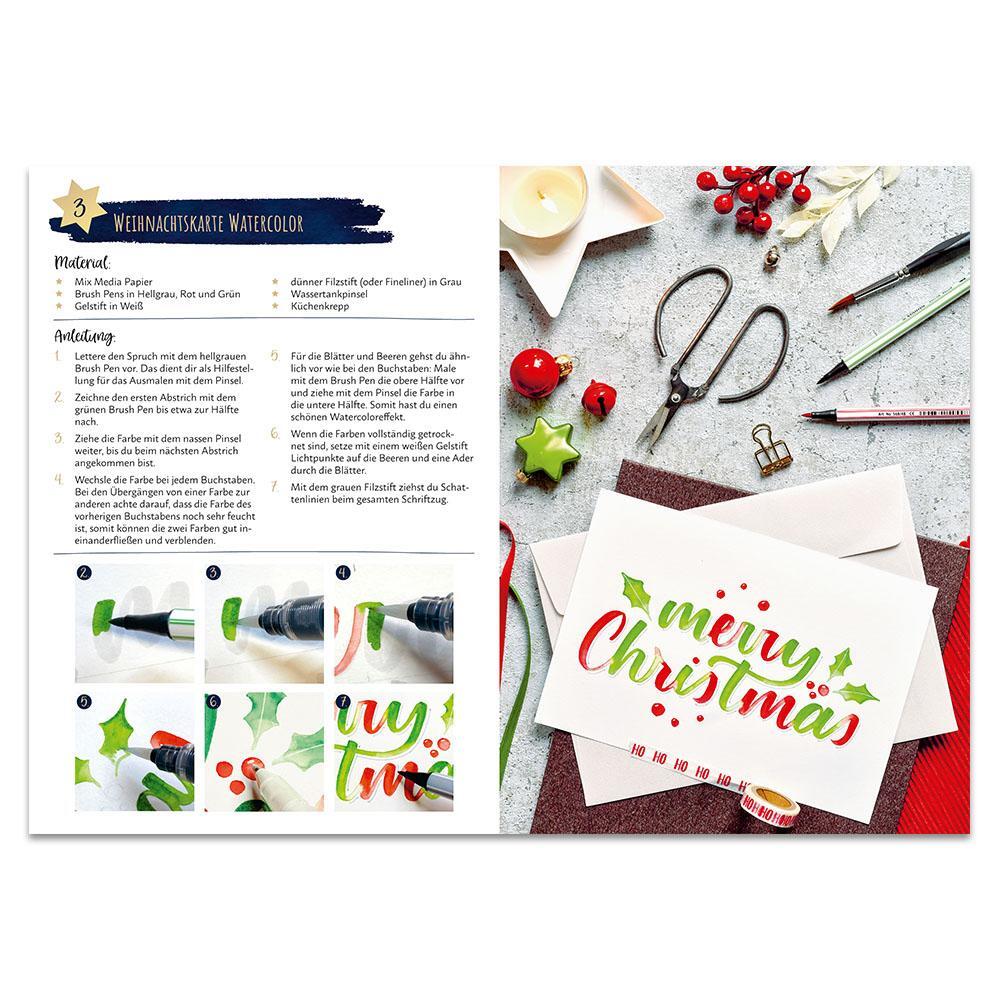 Bild: 9783963471919 | I Love Christmas Lettering - Das Adventskalenderbuch für Lettering...