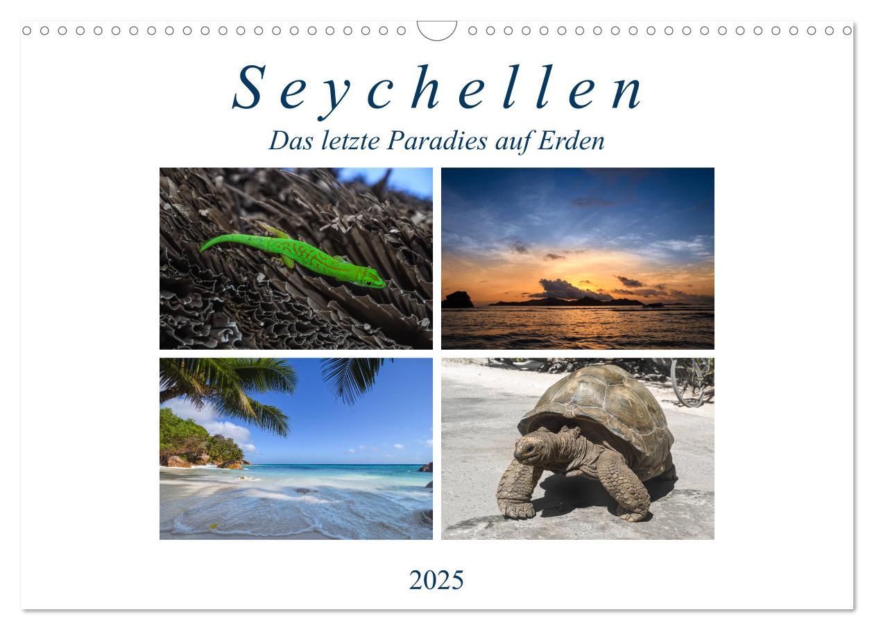 Cover: 9783435289110 | Seychellen - Das letzte Paradies auf Erden (Wandkalender 2025 DIN...