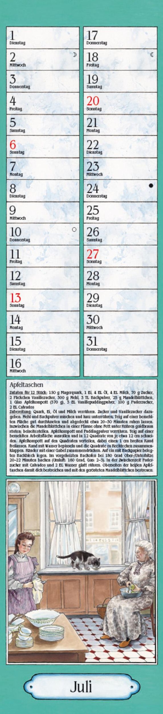 Bild: 9783731879503 | Aus Großmutters Küche Langplaner 2025 | Verlag Korsch | Kalender