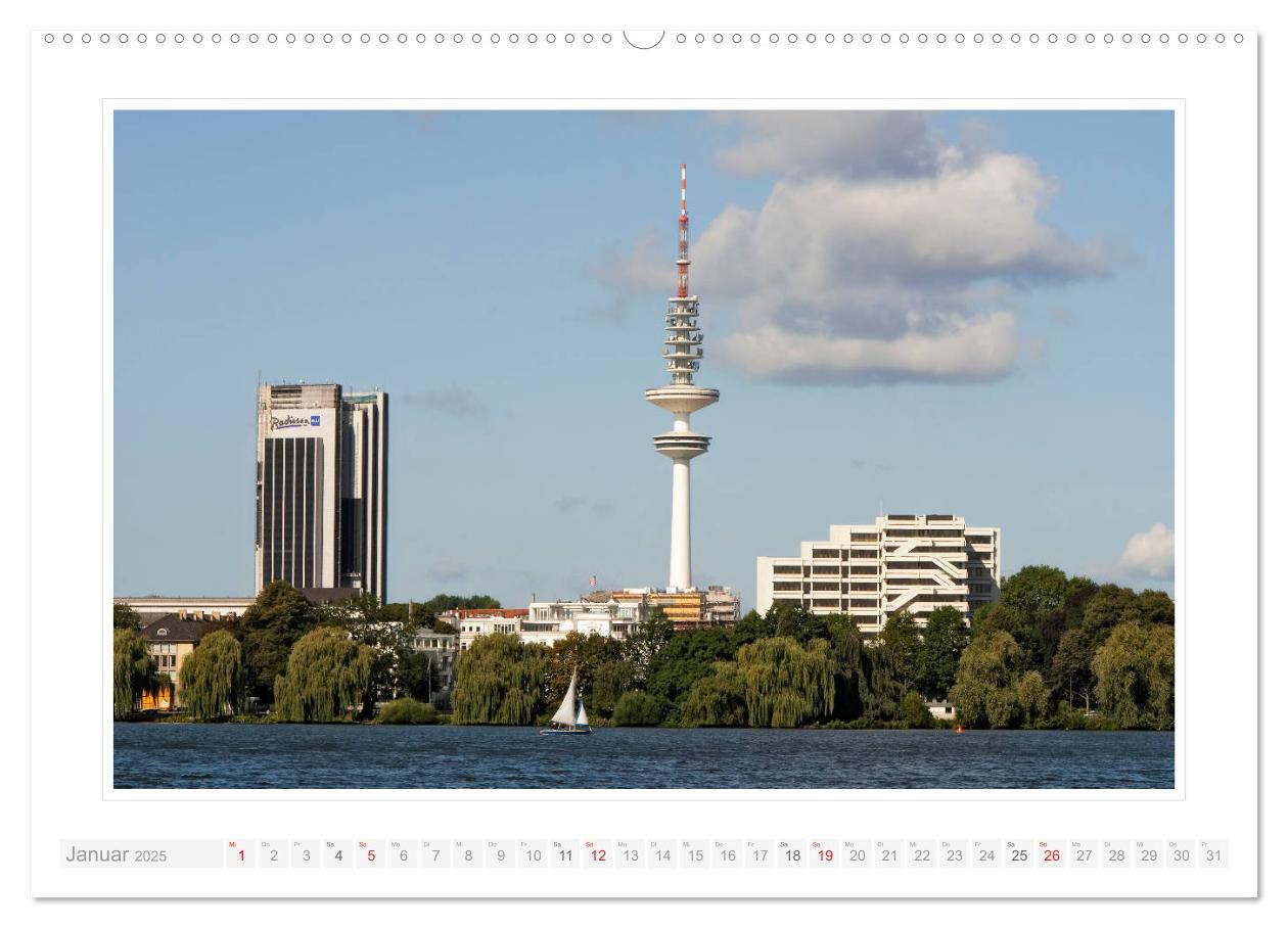 Bild: 9783435322367 | Hamburger Impressionen 2025 (Wandkalender 2025 DIN A2 quer),...