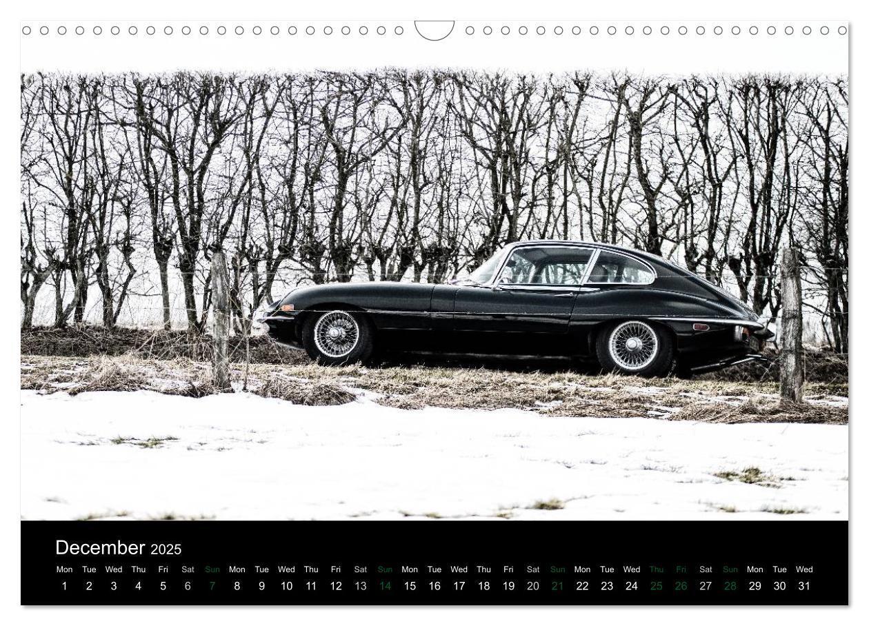 Bild: 9781325955671 | Jaguar E-Type (Wall Calendar 2025 DIN A3 landscape), CALVENDO 12...