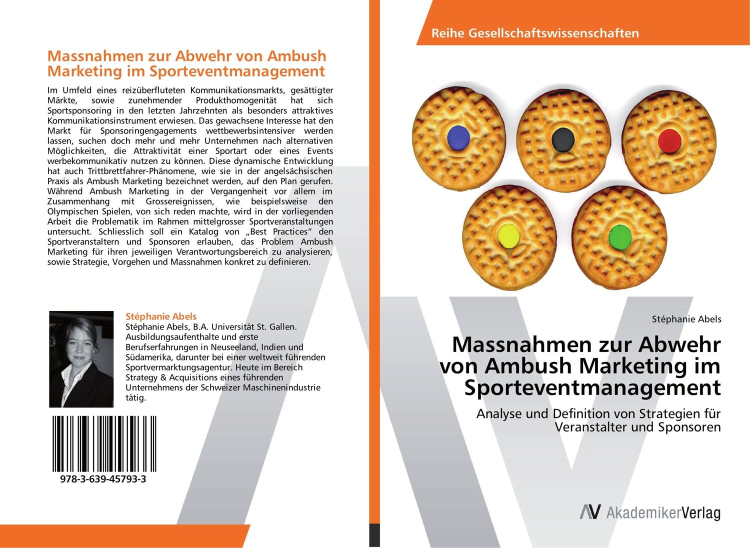 Cover: 9783639457933 | Massnahmen zur Abwehr von Ambush Marketing im Sporteventmanagement