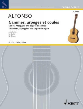 Cover: 9790543503373 | GAMMES, ARPEGES ET COULES POUR LA GUITARE | Nicolas Alfonso | Buch