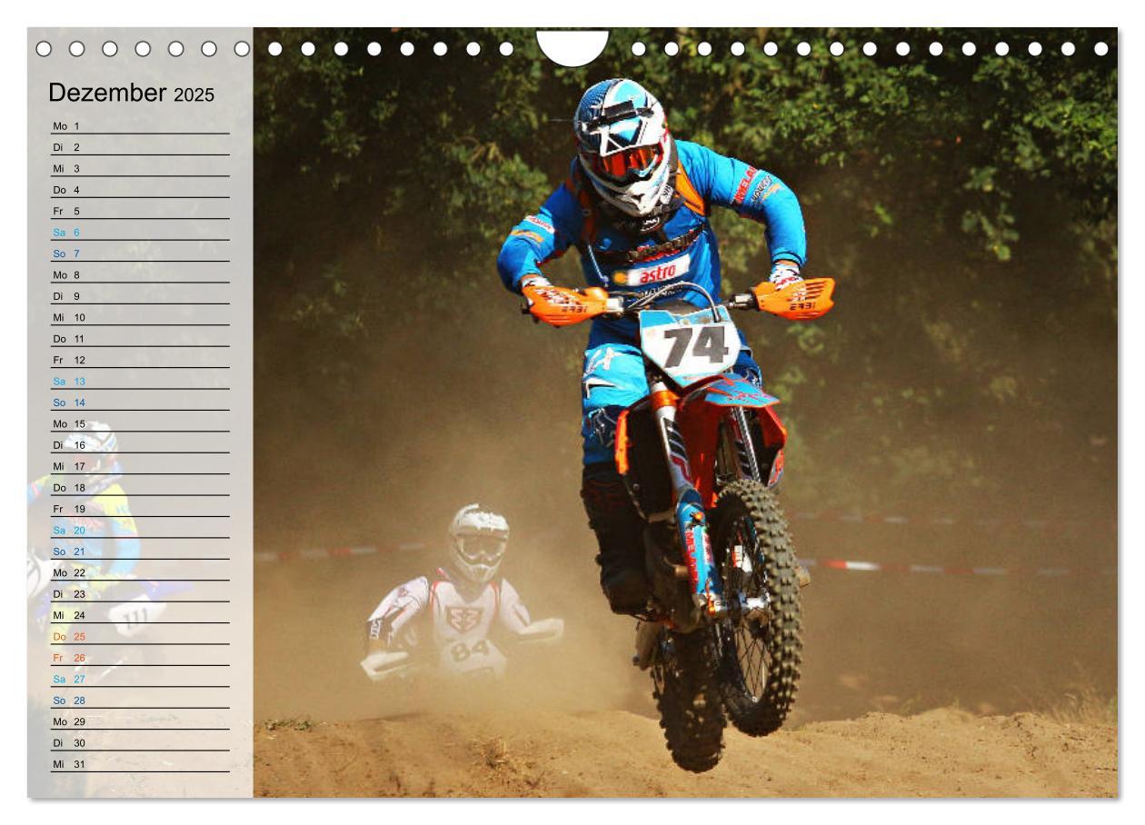 Bild: 9783435417919 | Motocross - tollkühne Kerle (Wandkalender 2025 DIN A4 quer),...