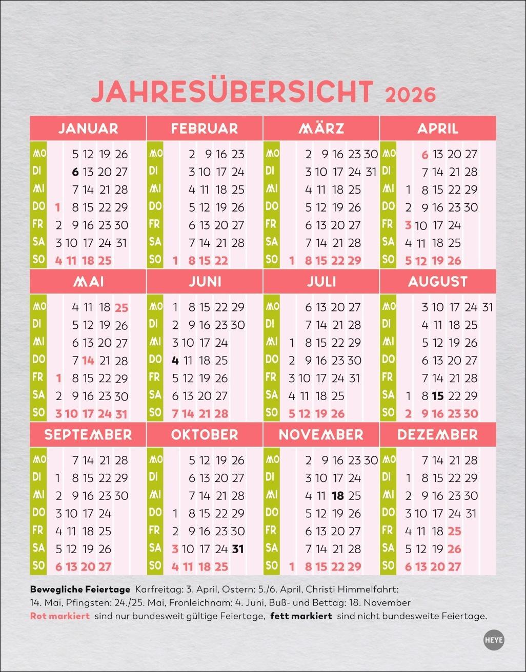 Bild: 9783756406241 | Trick 17 Tagesabreißkalender 2025 | Heye | Kalender | 324 S. | Deutsch