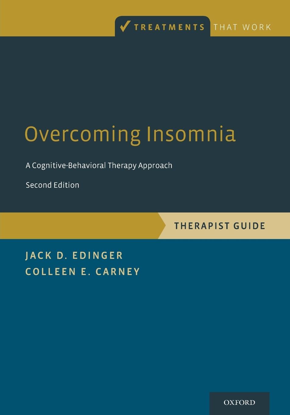 Cover: 9780199339389 | Overcoming Insomnia | Jack D. Edinger (u. a.) | Taschenbuch | Englisch