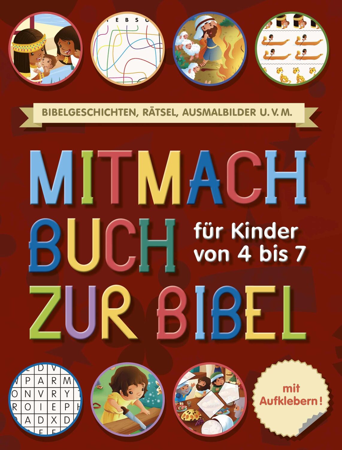 Cover: 9783863536749 | Mitmachbuch zur Bibel | Für Kinder von 4 bis 7 Jahre | Klautke | Buch