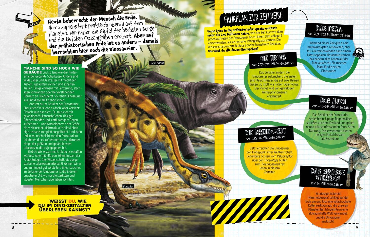 Bild: 9788863126297 | SURVIVAL GUIDE. Wie überlebst du im Zeitalter der DINOSAURIER! | Buch