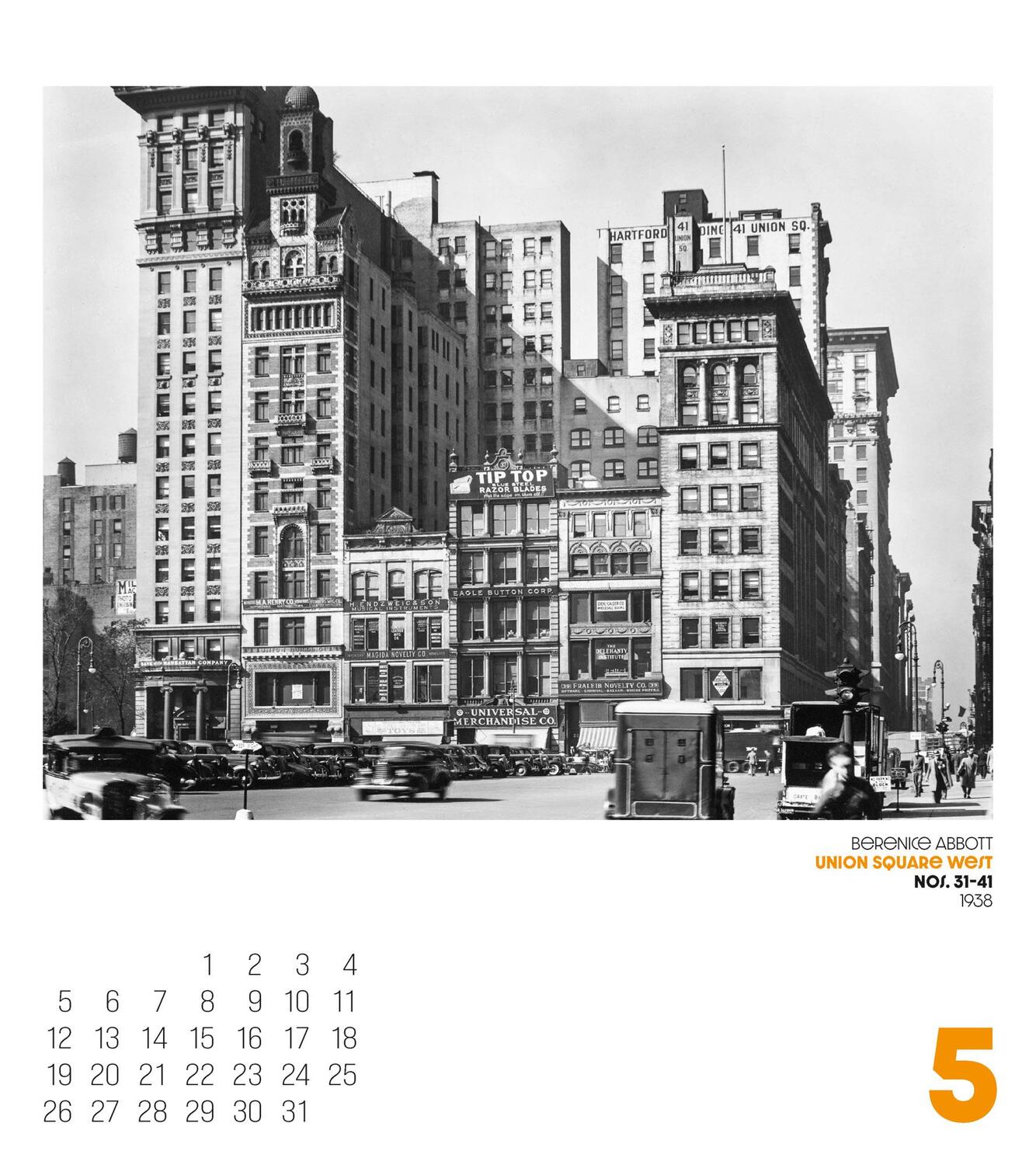 Bild: 9783838425078 | Changing New York Kalender 2025 | Berenice Abbott (u. a.) | Kalender