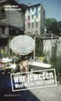 Cover: 9783869640143 | War jewesen | West-Berlin 1961-1989 | Gabriela Wachter | Buch | 472 S.