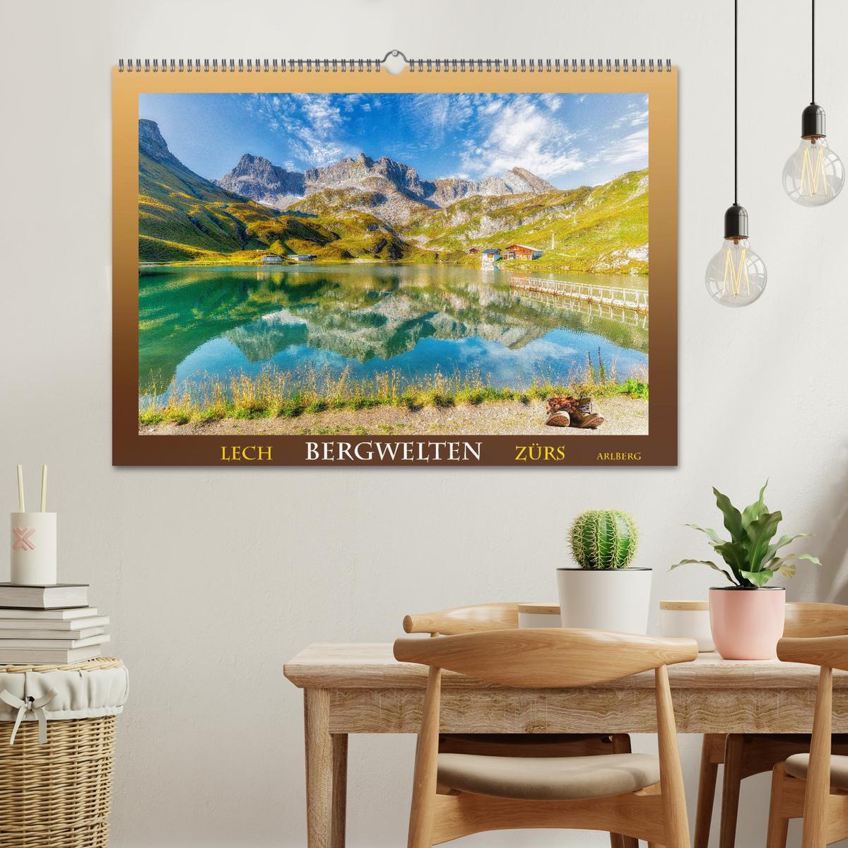 Bild: 9783435106981 | Bergwelten - Lech Zürs Arlberg (Wandkalender 2025 DIN A2 quer),...