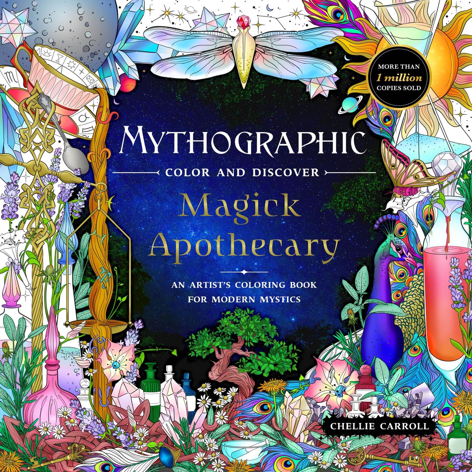 Cover: 9781250346933 | Mythographic Color and Discover: Magick Apothecary | Chellie Carroll