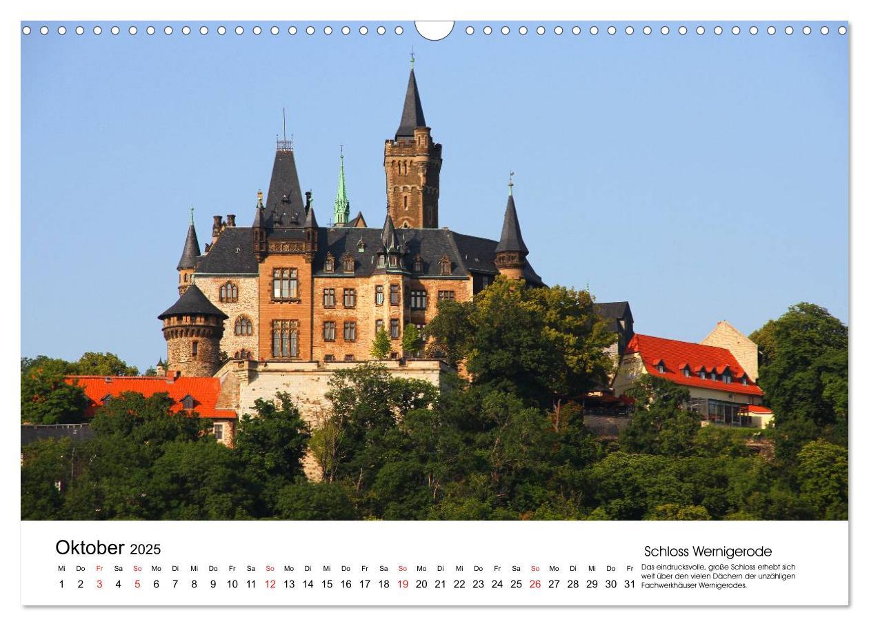 Bild: 9783435518500 | Deutschlands Burgen - Von der Burg zum Schloss (Wandkalender 2025...