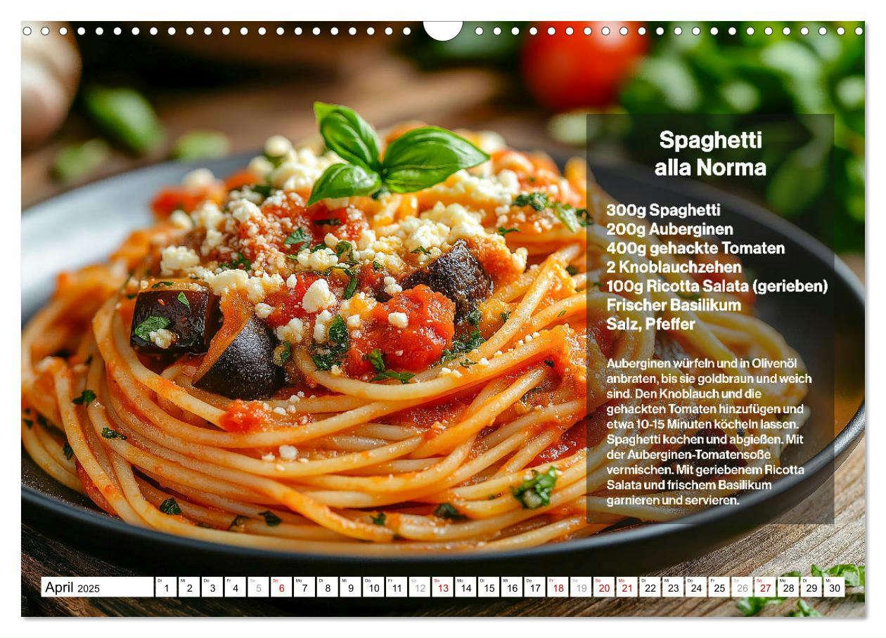 Bild: 9783457207635 | Italienische Spaghetti Rezepte - Leckere Soßen für jeden Monat...