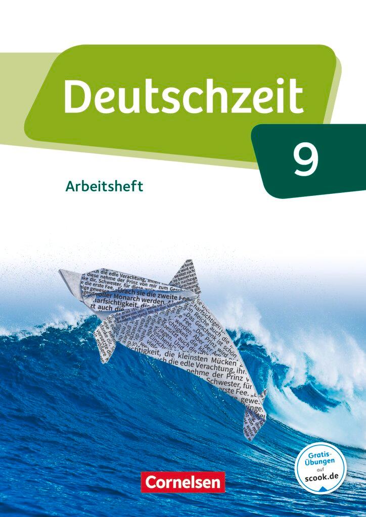 Cover: 9783060631872 | Deutschzeit 9. Schuljahr - Allgemeine Ausgabe - Arbeitsheft mit...