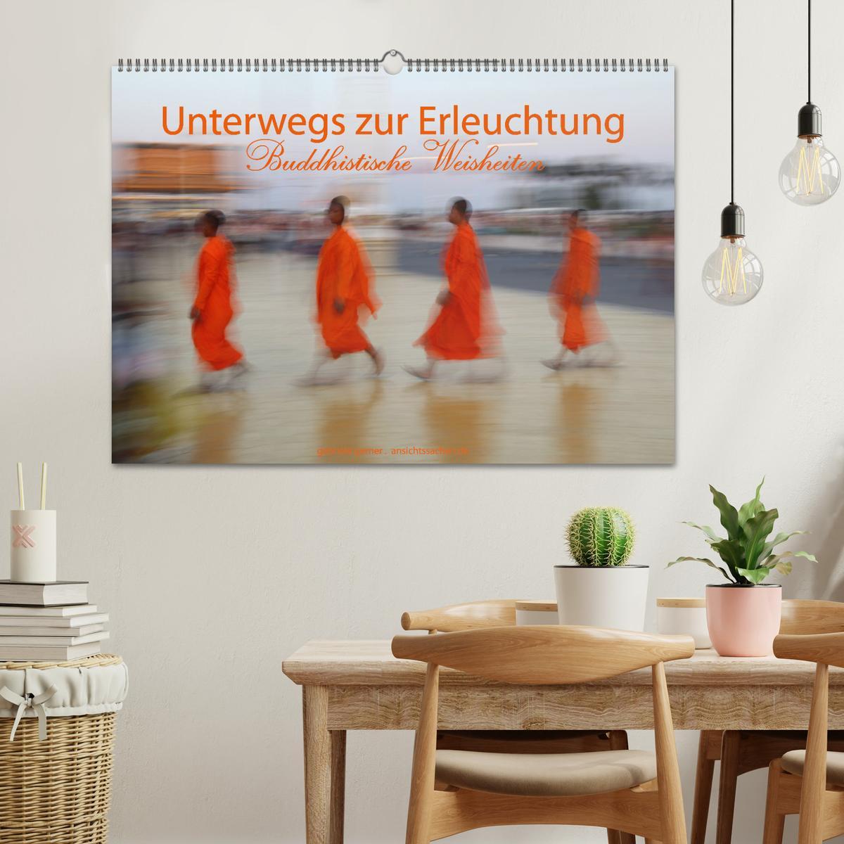 Bild: 9783383908750 | Unterwegs zur Erleuchtung Buddhistische Weisheiten (Wandkalender...