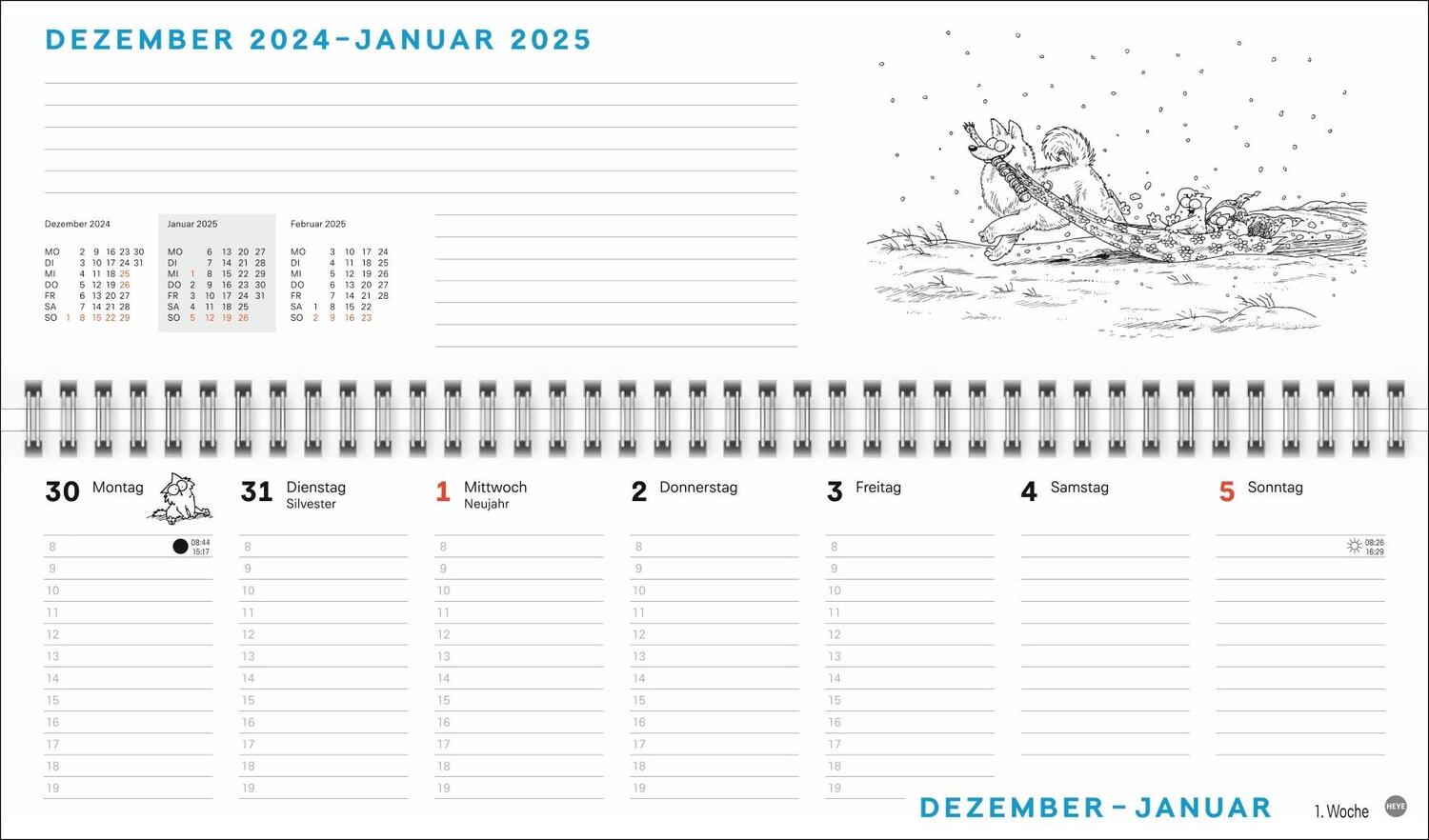 Bild: 9783756406524 | Simons Katze Büroplaner 2025 | Simon Tofield | Kalender | 112 S.