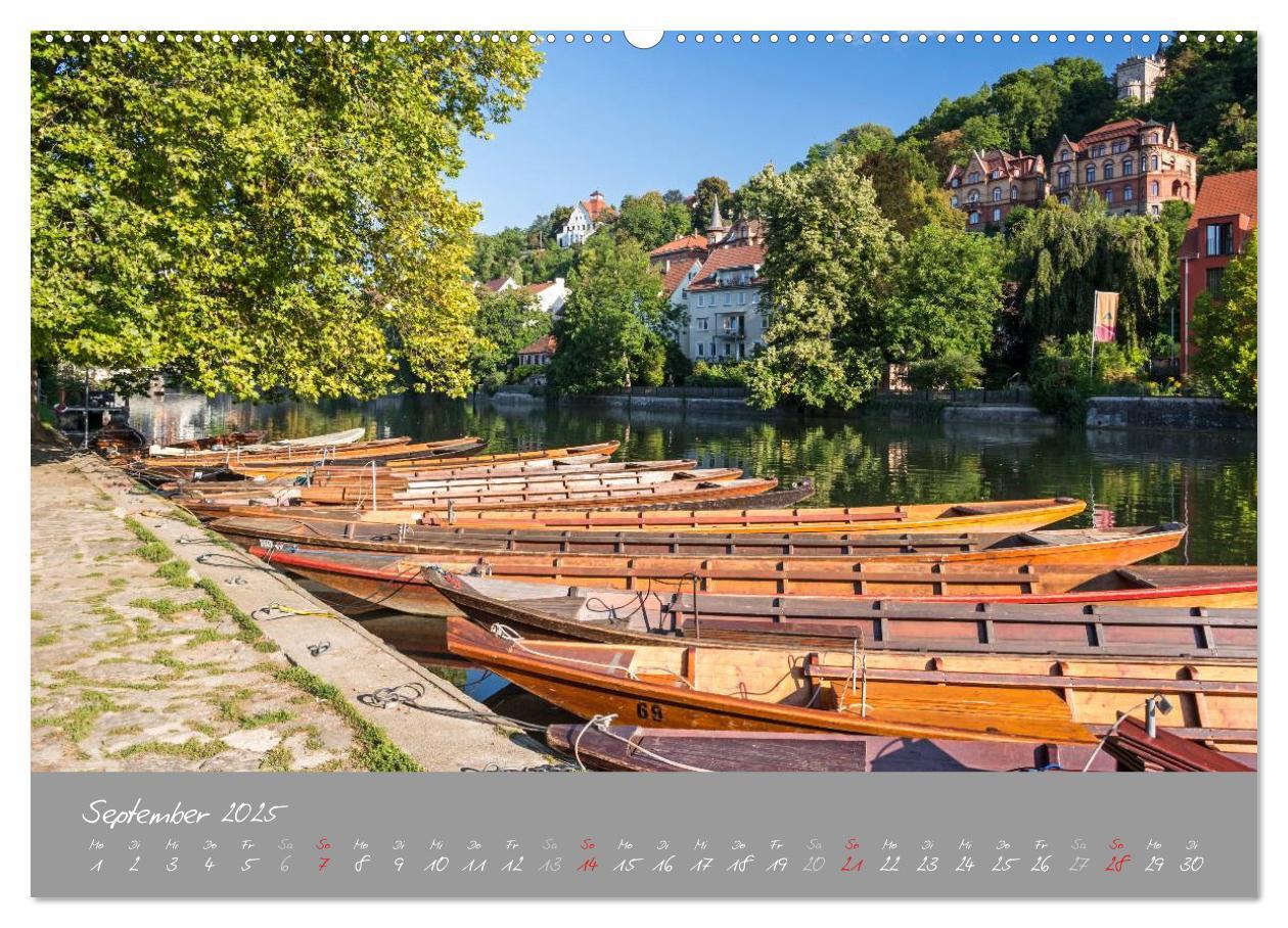 Bild: 9783435571178 | Zwölf Monate in Tübingen (Wandkalender 2025 DIN A2 quer), CALVENDO...