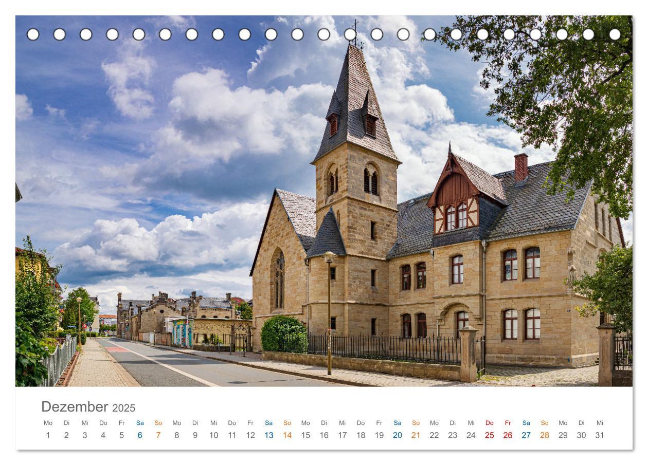 Bild: 9783457176290 | Rudolstadt - im Tal der Saale (Tischkalender 2025 DIN A5 quer),...