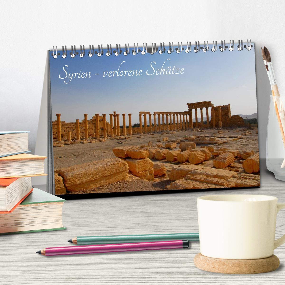 Bild: 9783435560431 | Syrien - verlorene Schätze (Tischkalender 2025 DIN A5 quer),...