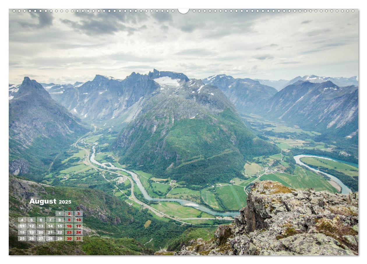 Bild: 9783435181667 | Aufregendes Norwegen (Wandkalender 2025 DIN A2 quer), CALVENDO...