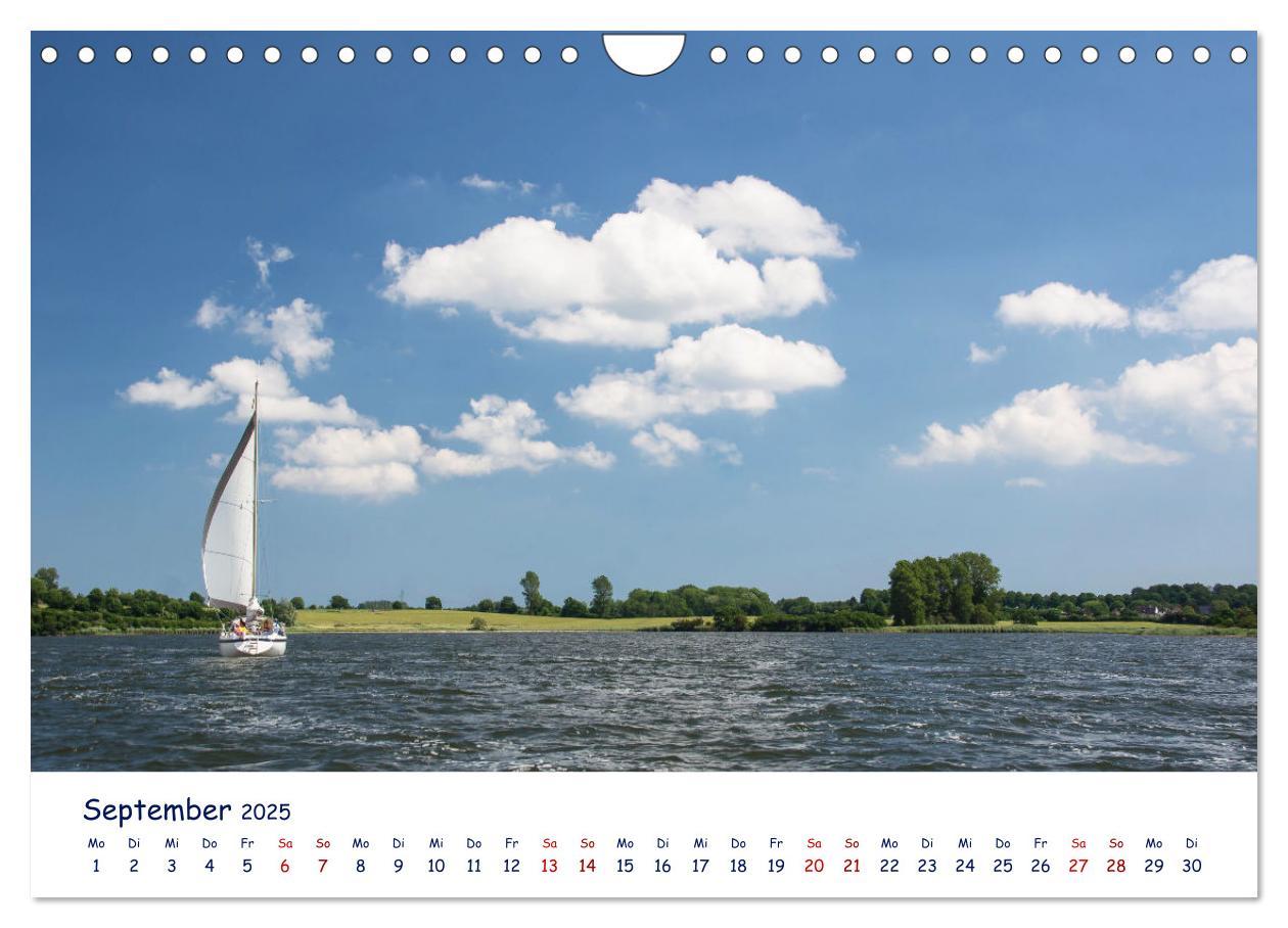 Bild: 9783435083015 | Maritime Schlei (Wandkalender 2025 DIN A4 quer), CALVENDO...