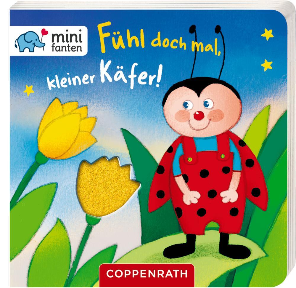 Cover: 9783649634232 | minifanten 16: Fühl doch mal, kleiner Käfer! | Hartmut Bieber | Buch